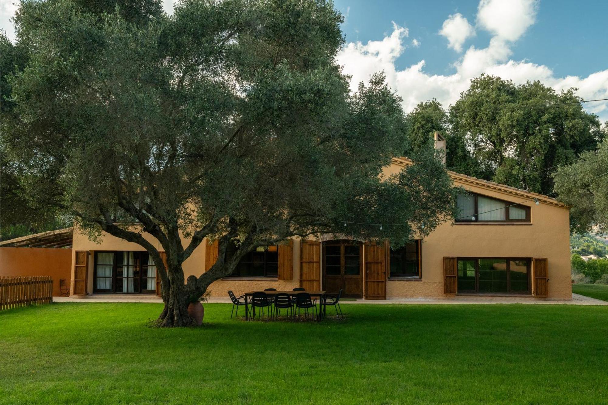 Casa Rural El Bruguer Vell Santa Eulalia de Ronsana ภายนอก รูปภาพ
