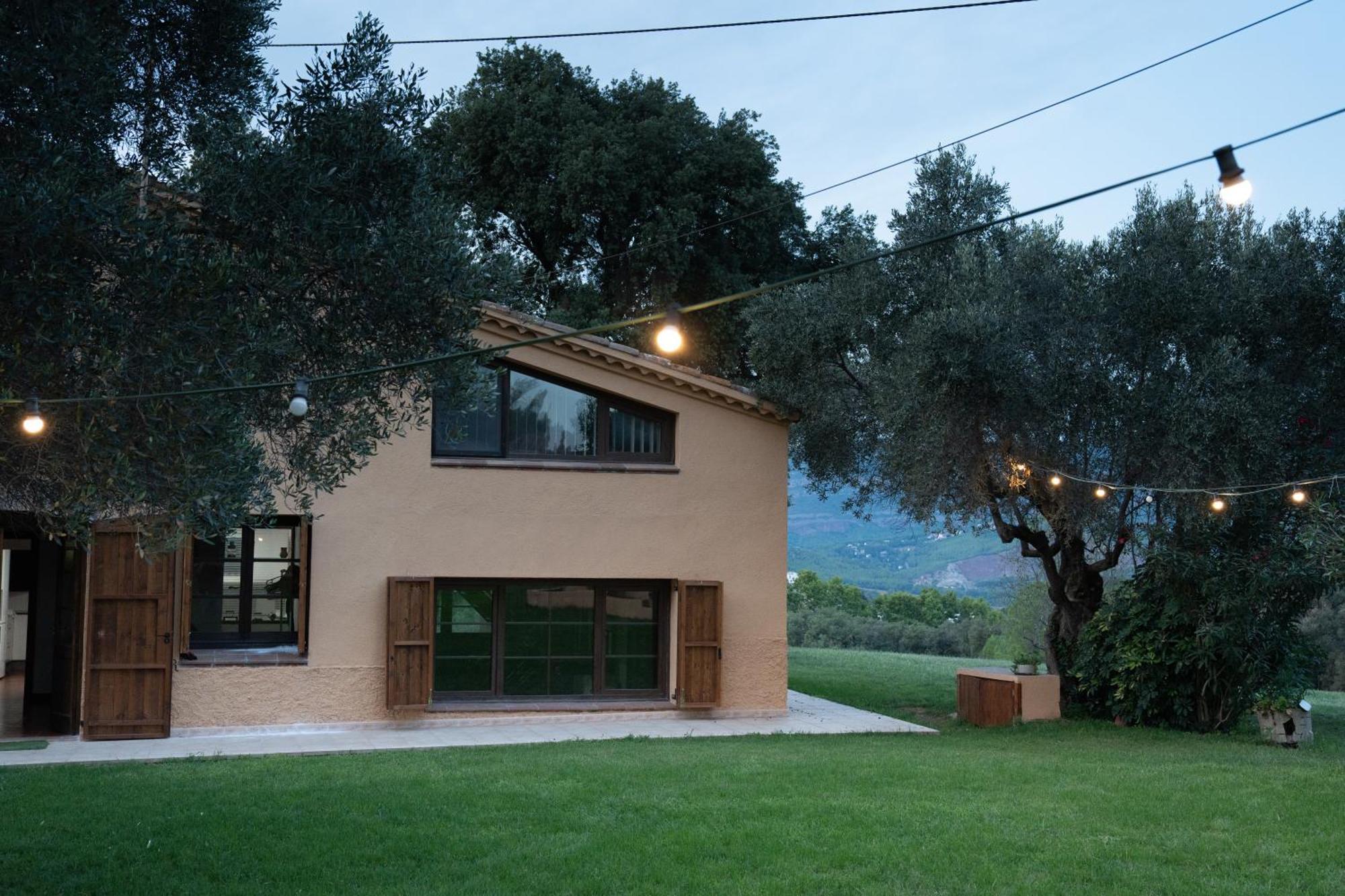 Casa Rural El Bruguer Vell Santa Eulalia de Ronsana ภายนอก รูปภาพ