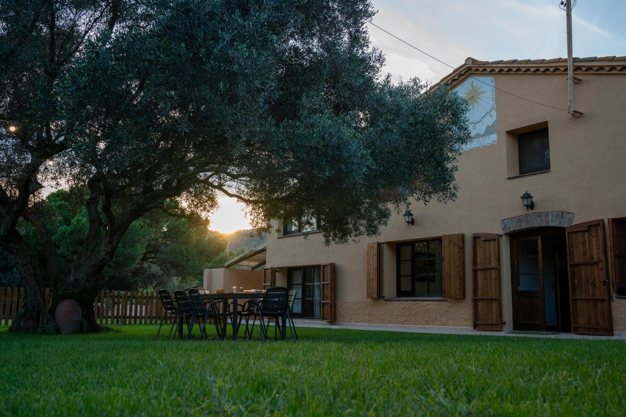 Casa Rural El Bruguer Vell Santa Eulalia de Ronsana ภายนอก รูปภาพ